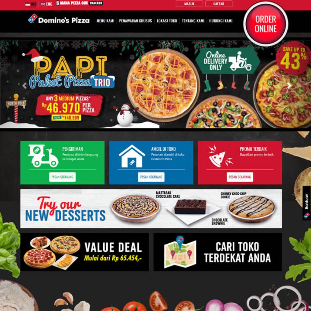 達美樂披薩 印尼