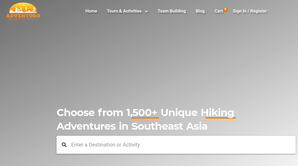 Adventoro 東南亞冒險旅行